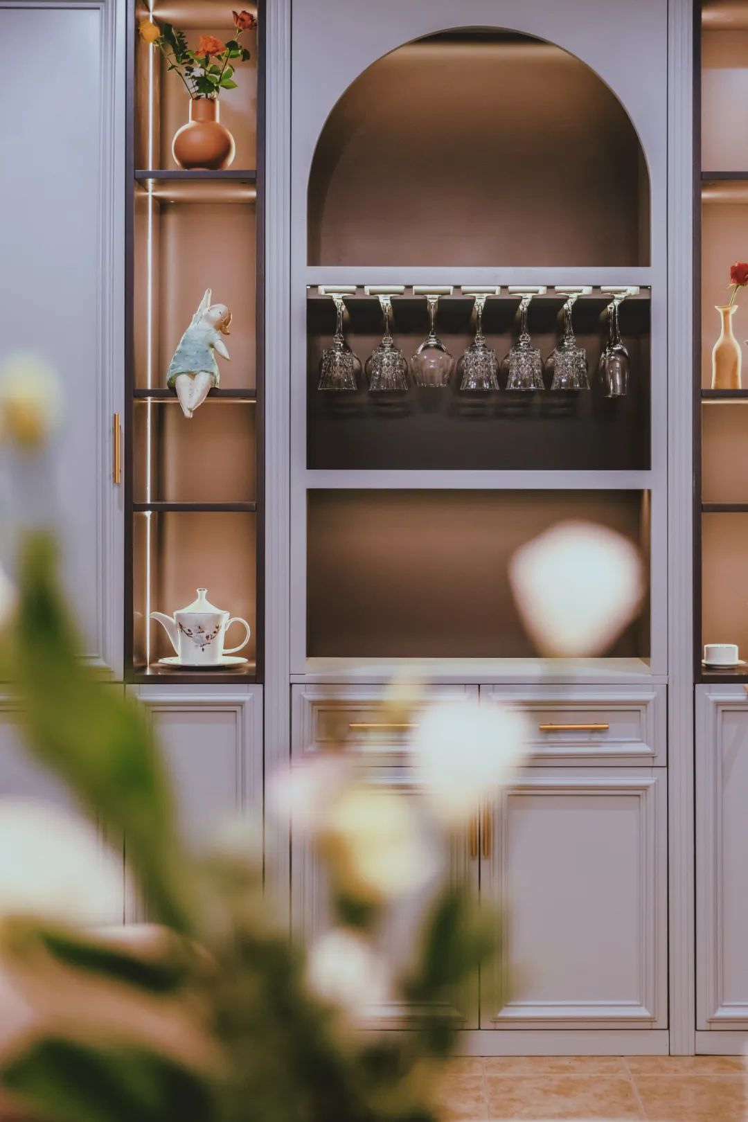 君悦湾 400㎡别墅法式混搭风设计丨尚层别墅装饰-27