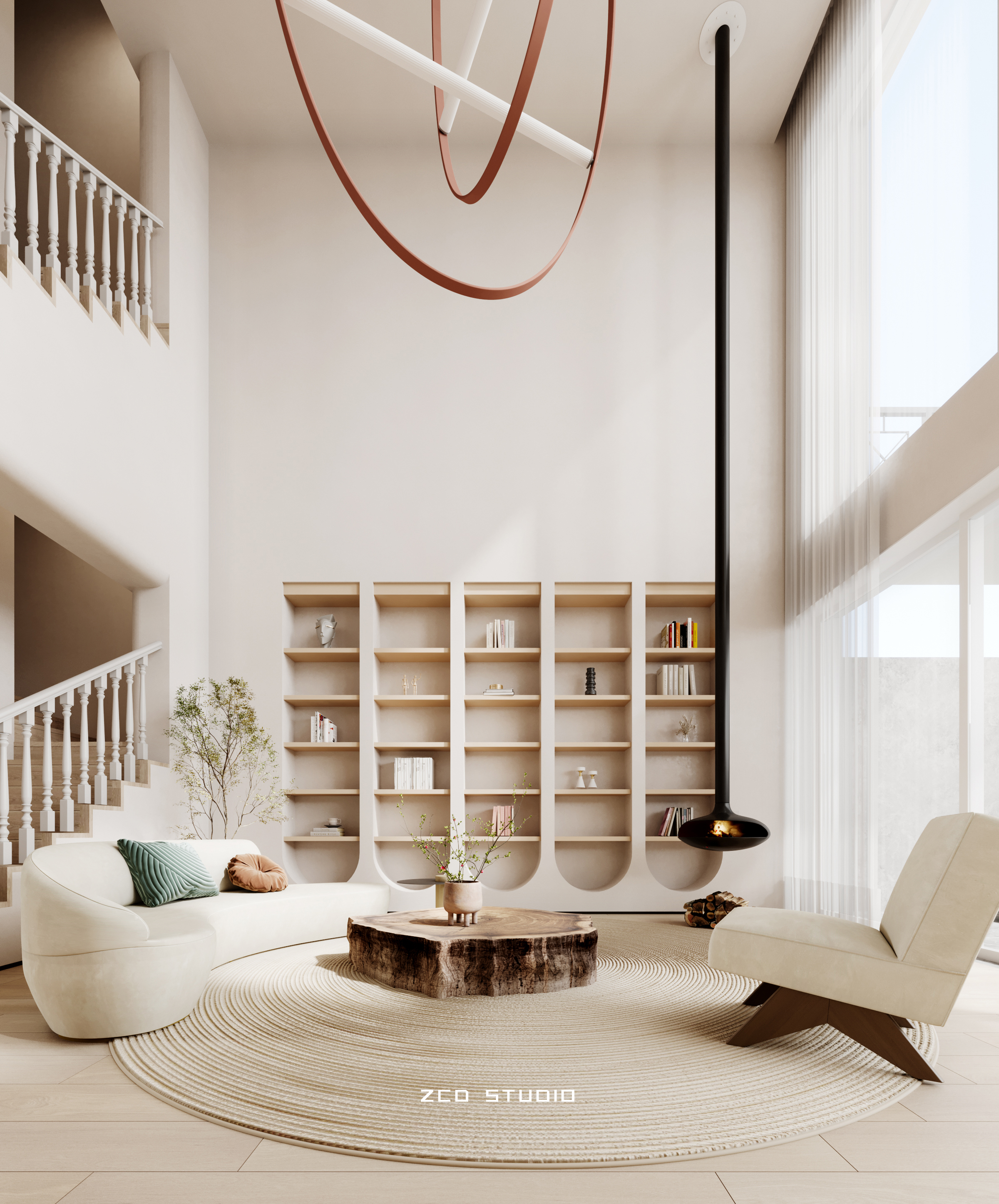 融合自然元素的 3Dmax CR5.2 室内设计案例-29