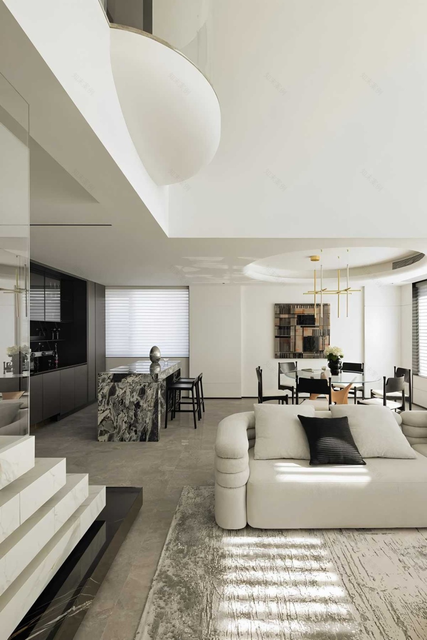 浙江温州300㎡简奢大宅丨力设计丨中国温州-14