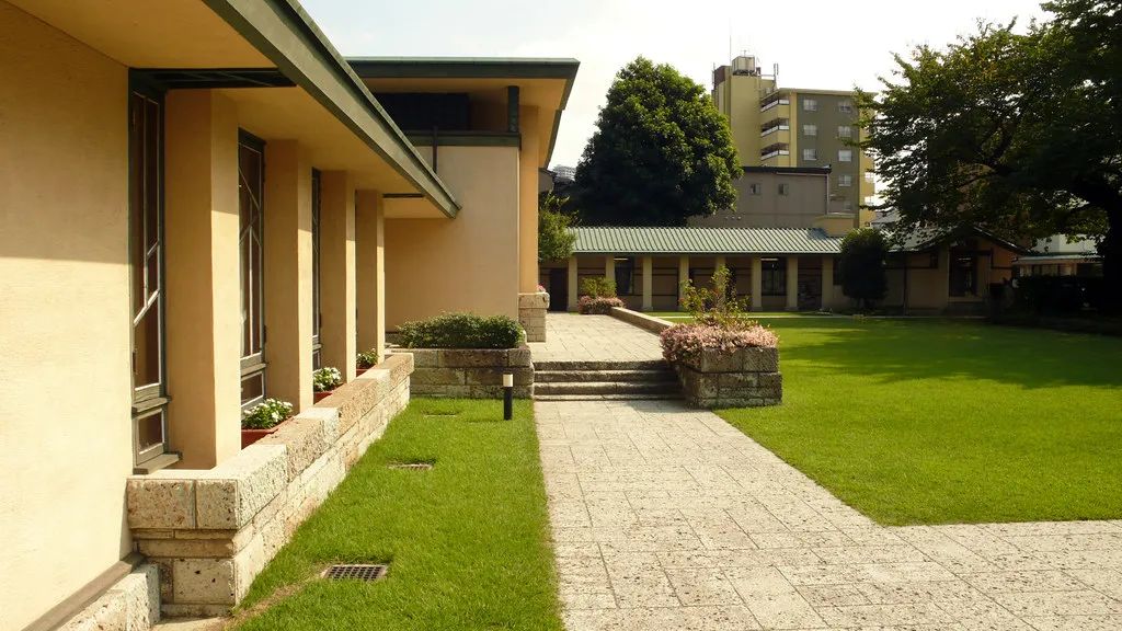 自由学园明日馆丨日本东京丨弗兰克·劳埃德·赖特,远藤新-10