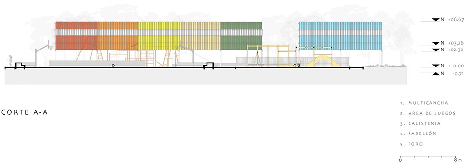 CTM Culhuacán住宅区公共空间改造丨墨西哥墨西哥城丨AMASA Estudio-36