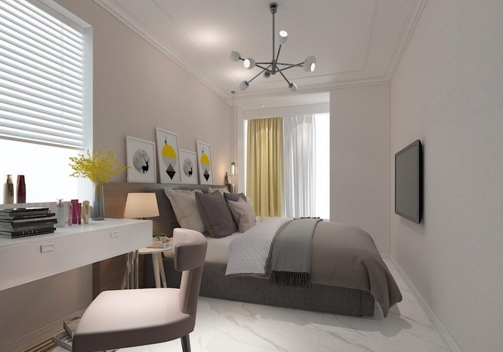 世茂五里河简约宜居空间设计-18