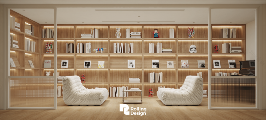 消融边界,是给家的呼吸感,1000㎡大平层丨中国杭州丨洛林设计RollingDesign-25