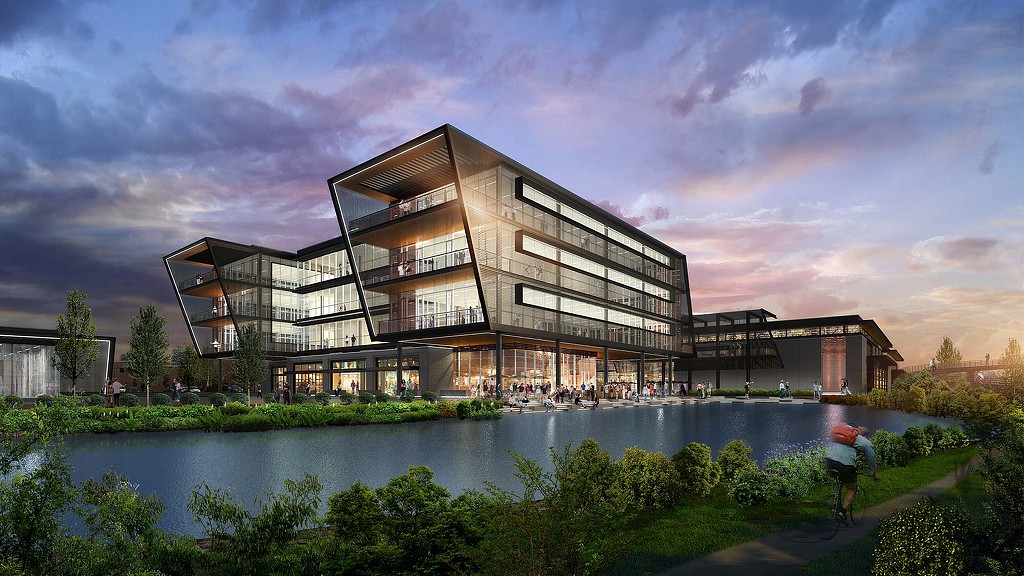 亚特兰大 700 亩电影制片园区携手 Gensler 打造创意新地标-1