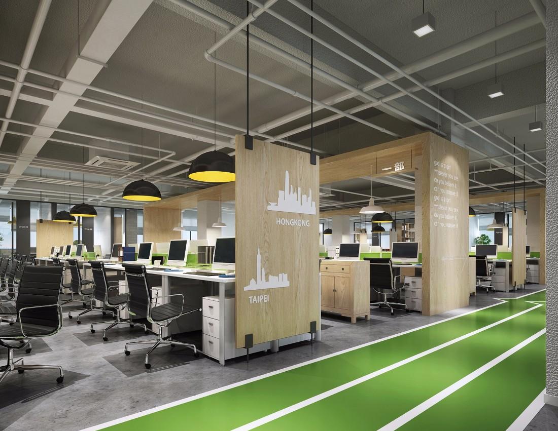 
珠海正顺地产办公室设计施工 -7