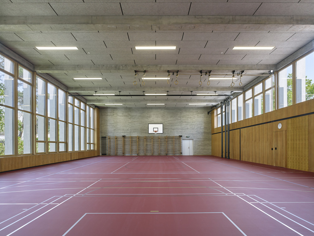 瑞士巴塞尔 Vogelsang 体育馆翻新丨Met Architects-19