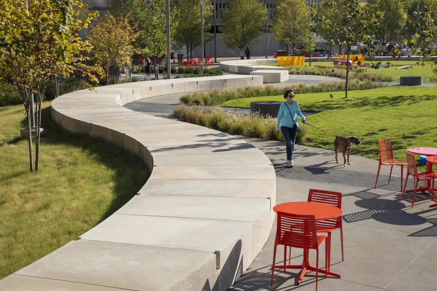 达拉斯太平洋广场丨美国达拉斯丨HKS 建筑事务所,SWA 达拉斯工作室-38