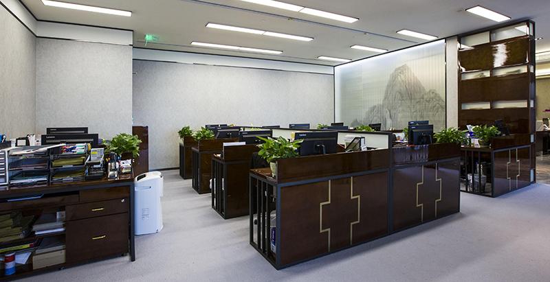 香港 ICC 中投国际控股新中式风格办公空间设计-12