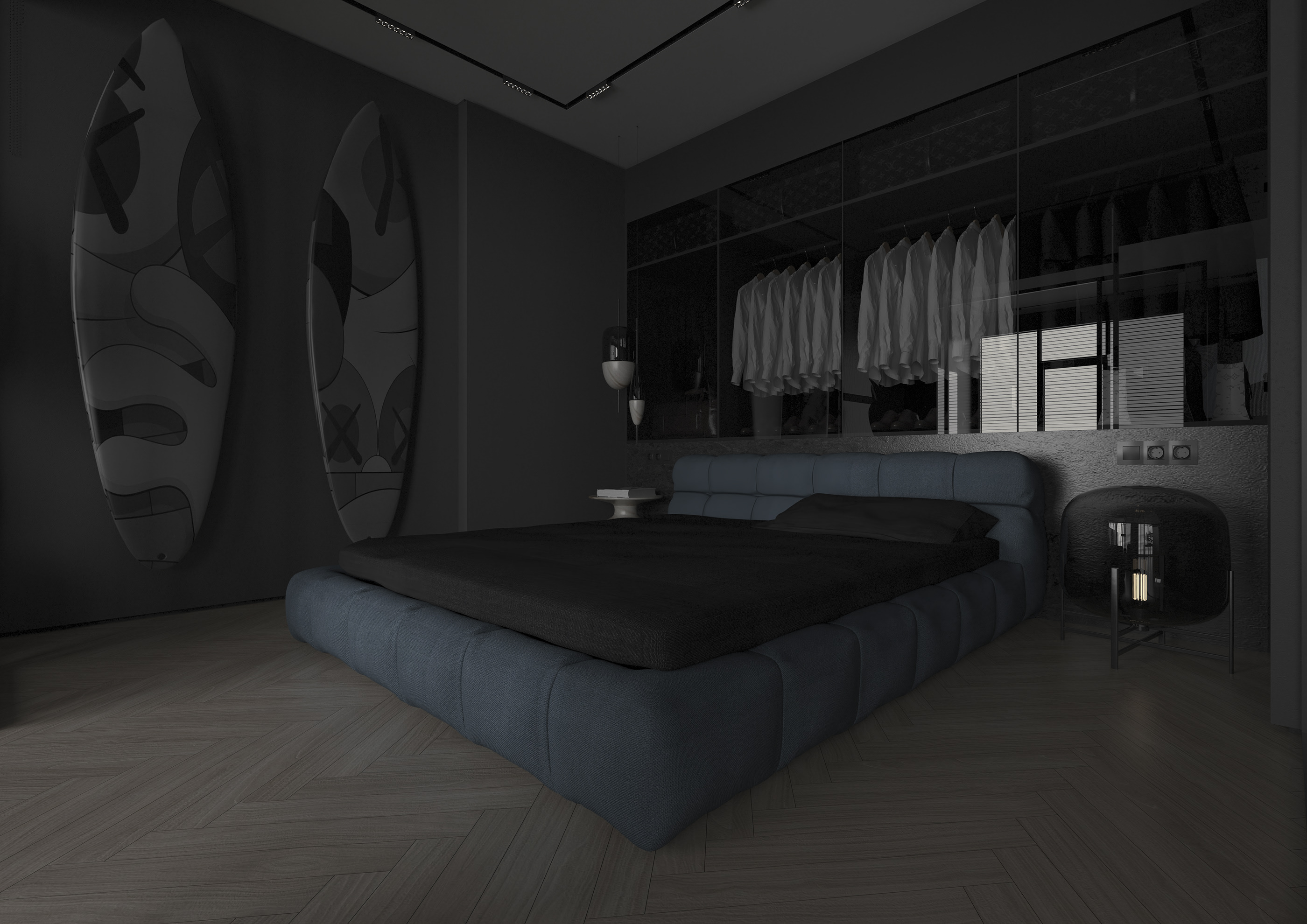 49平 高级灰 小公寓设计！-11