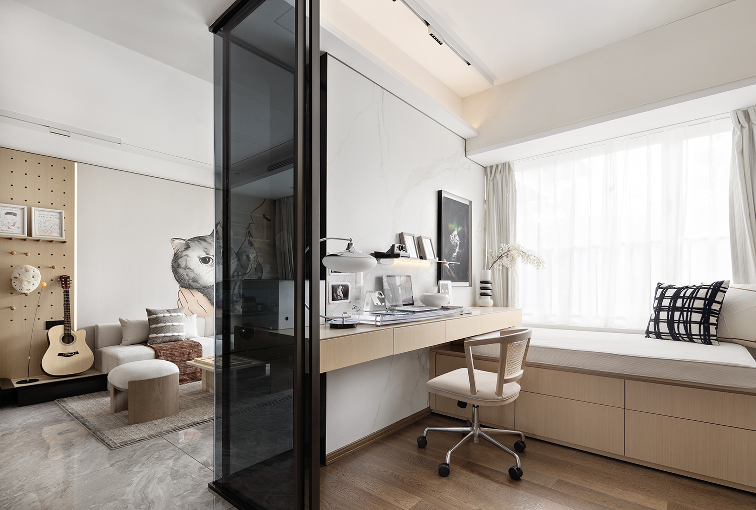 实用通透感设计，90㎡做出120㎡空间感-12