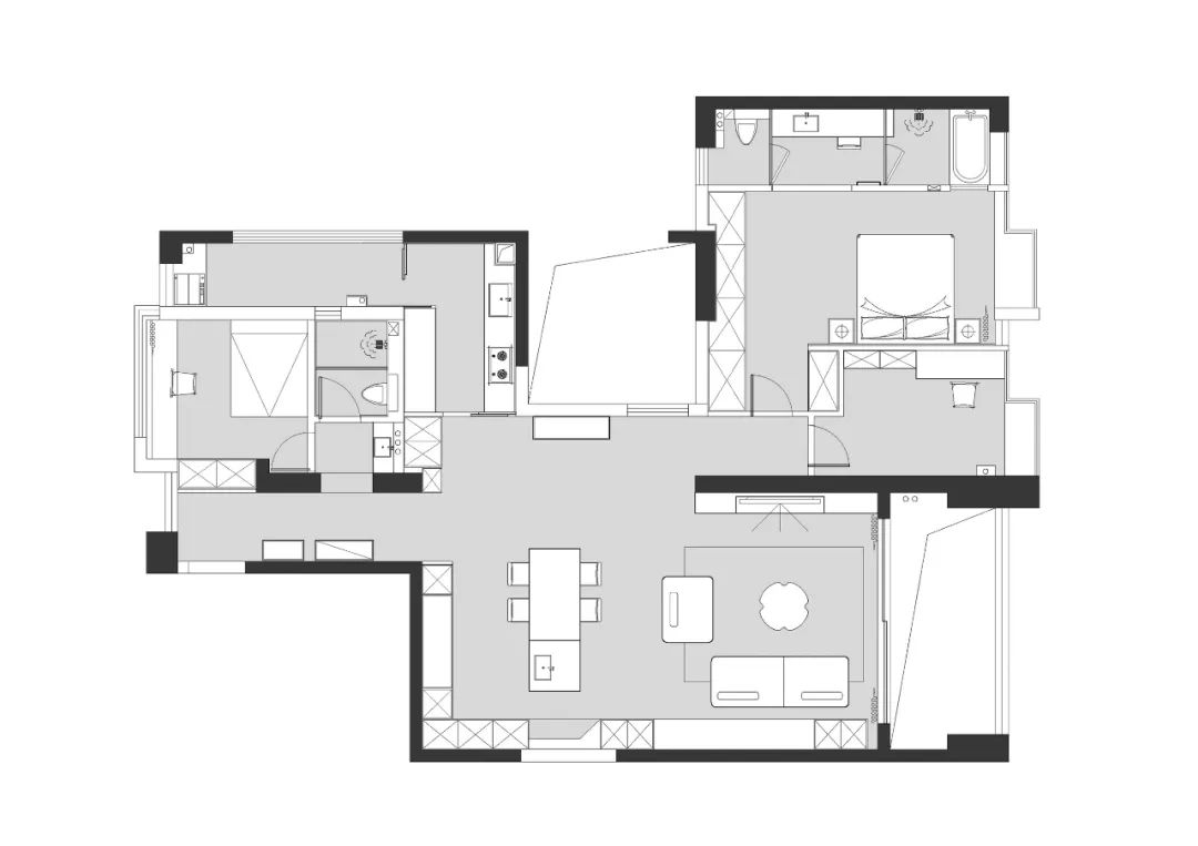 隐于都市的木色温柔 · 涵瑜设计别墅-2
