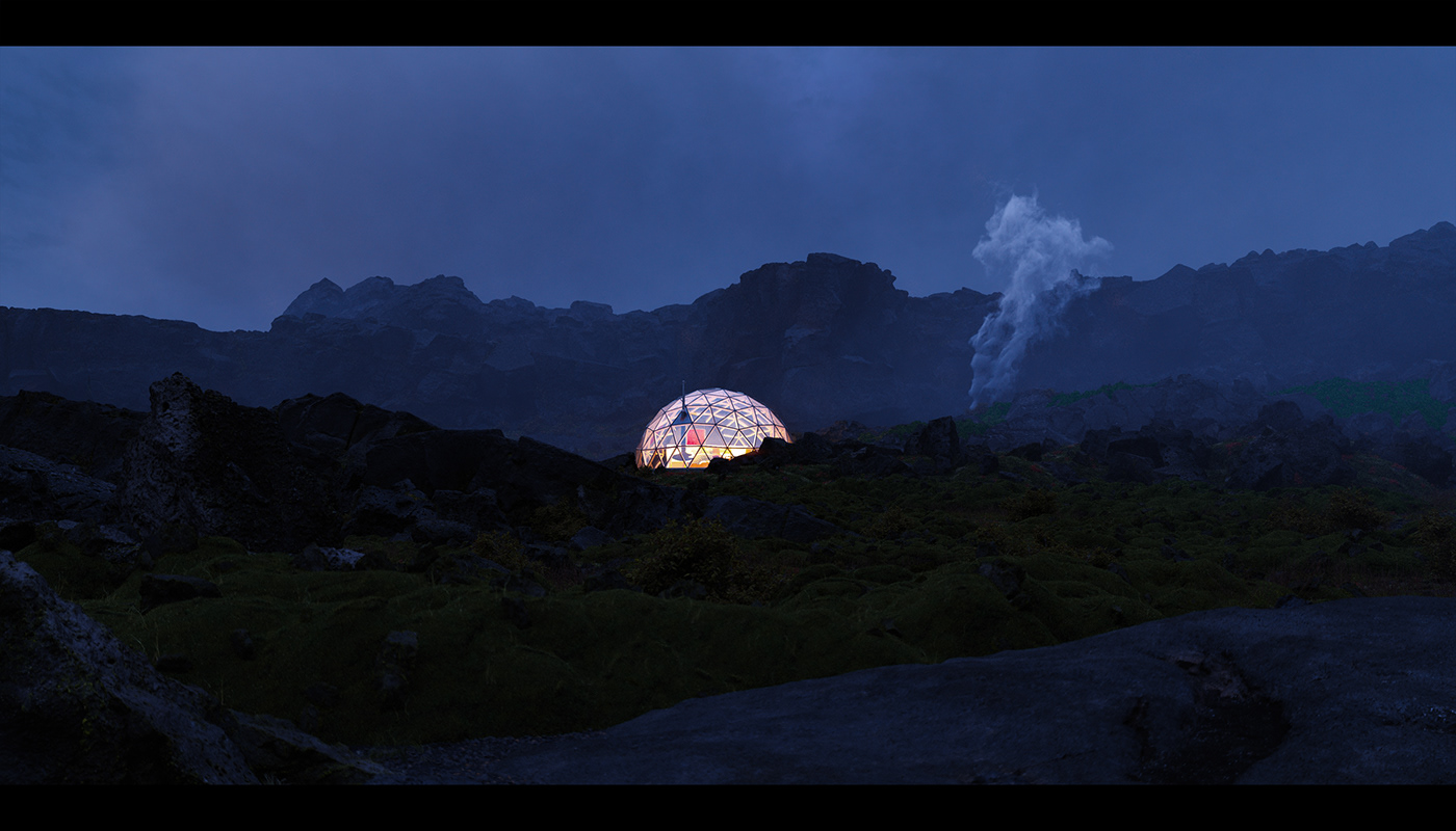 《地心引力》· 沉浸式地理穹顶空间设计-11