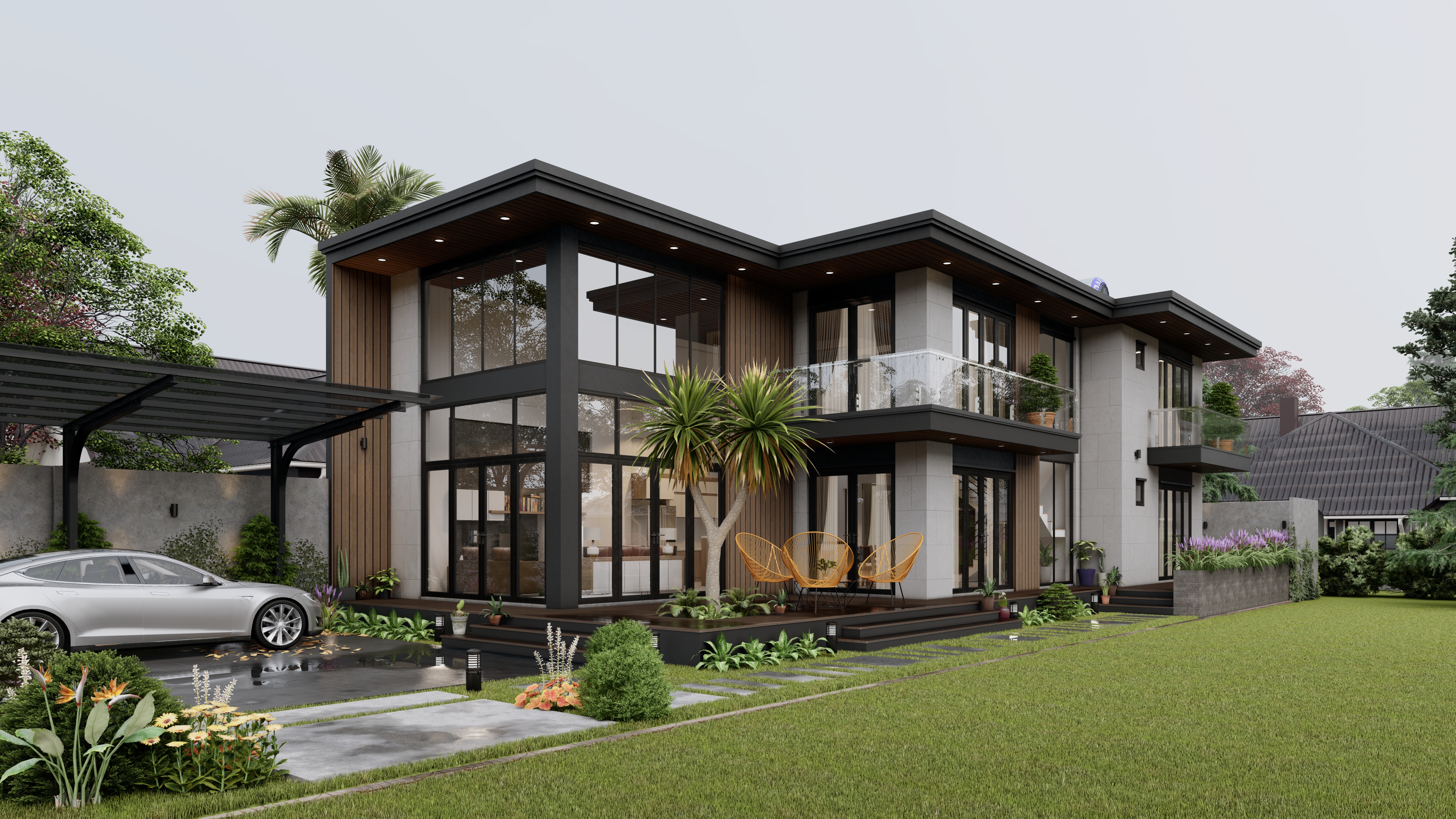 BIỆT THỰ PHỐ 9x19 - HIỆN ĐẠI-1