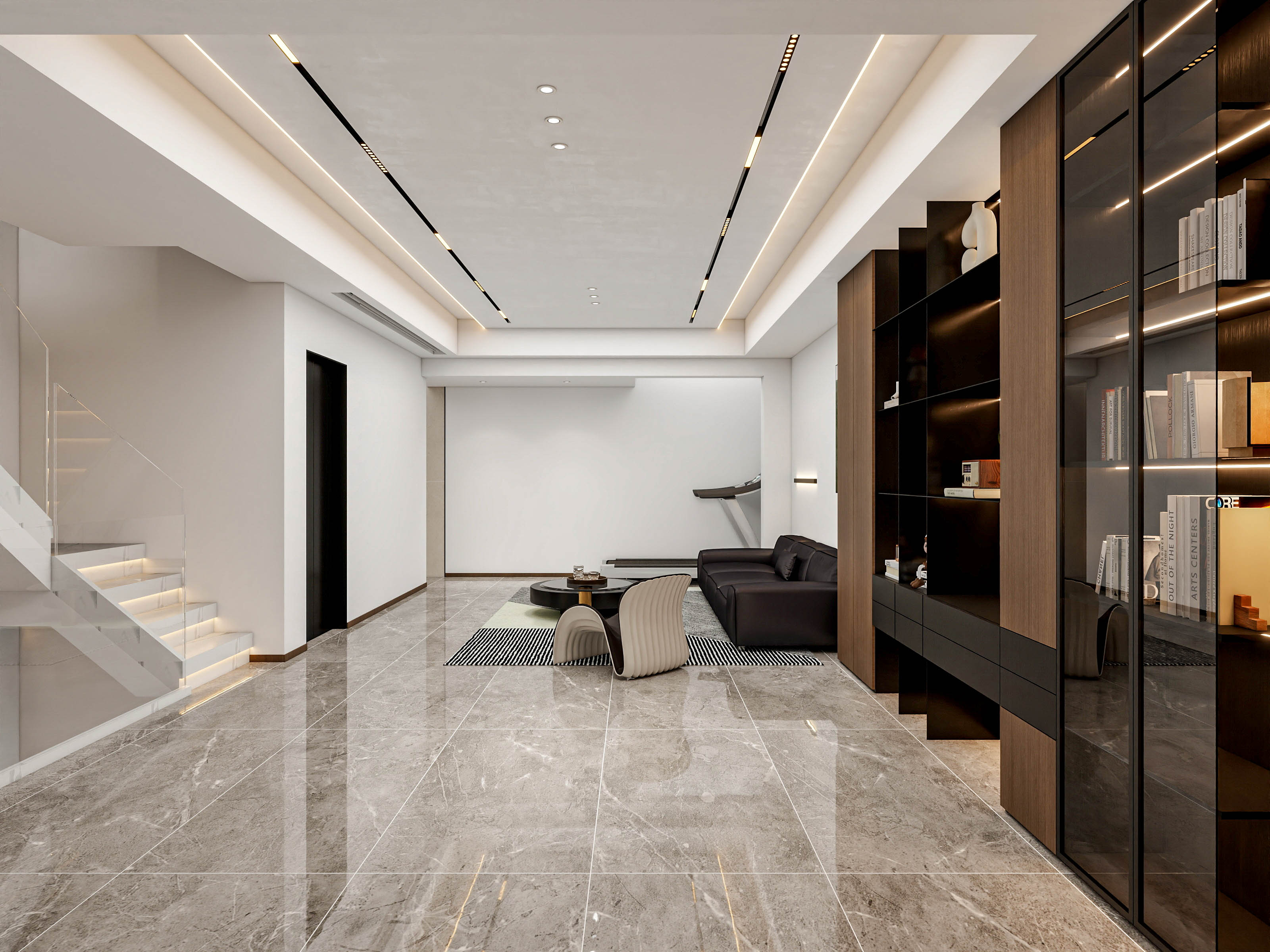 德商御府天骄西区，616平方意式极简别墅丨中国成都-33