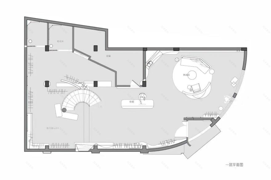 涩谷女装店设计丨唯·设计-30