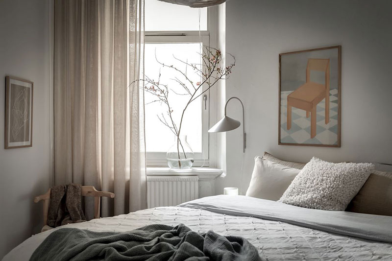 瑞典小公寓的冬日情调设计-5