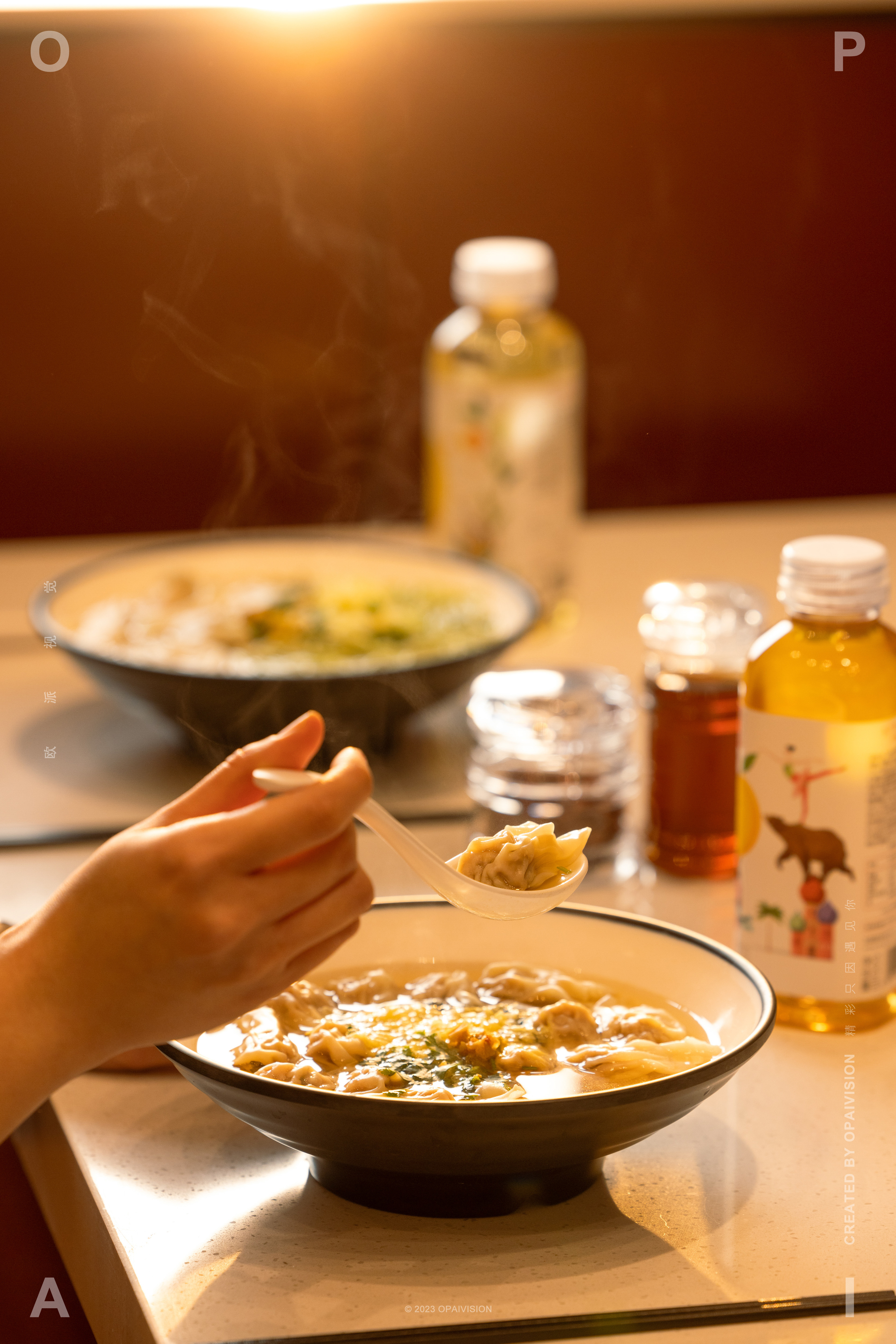 小倩倩馄饨青岛店面升级丨中国青岛丨欧派视觉-46