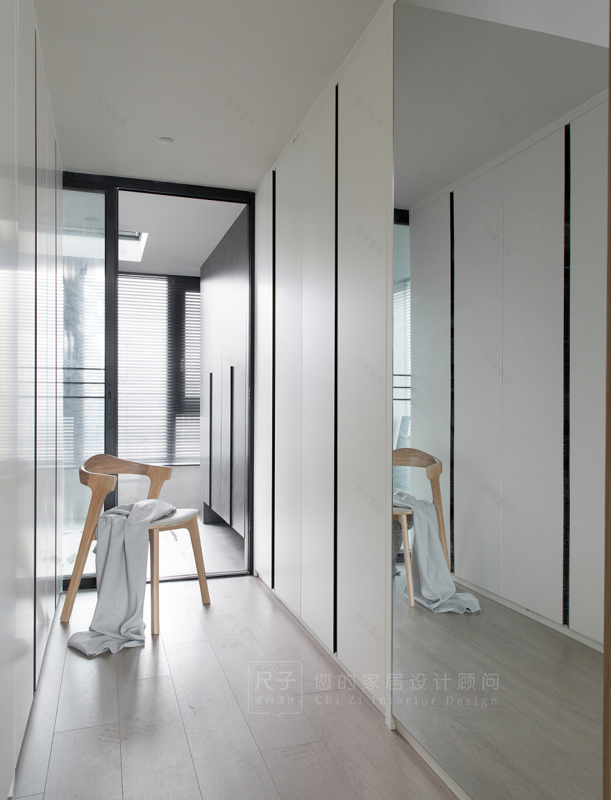 简约侘寂风家居设计丨中国深圳丨尺子室内设计-45