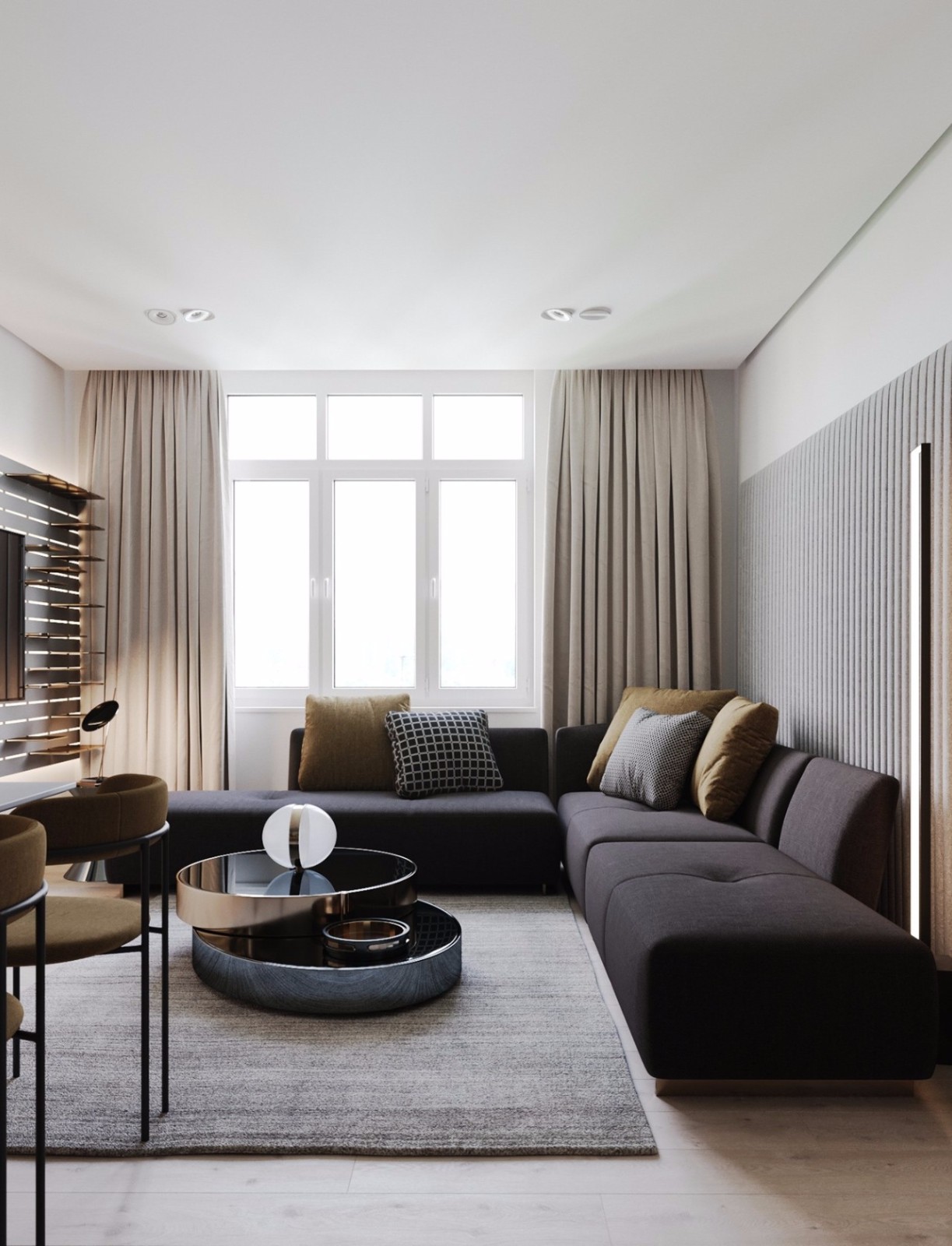 3个不到60平的小公寓丨阳台 餐厅都能变书房-28