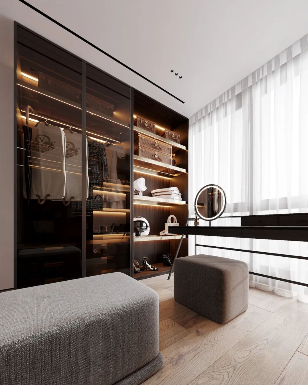 127㎡顶层复式简约干练公寓设计丨KYDE.architects-72