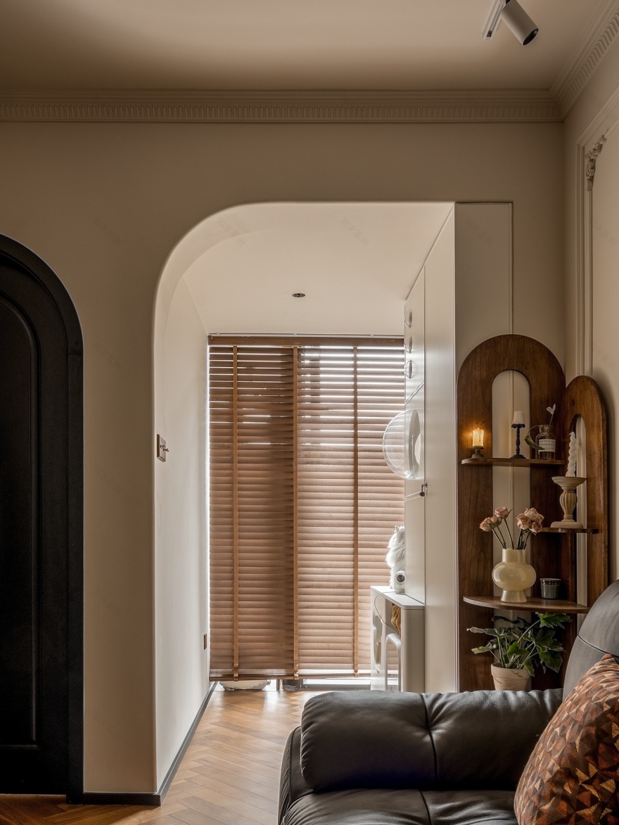 60㎡小户型轻法复古风住宅设计丨中国深圳-46