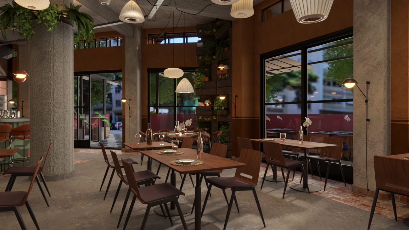 Arouche  Salão 咖啡厅设计丨巴西圣保罗丨ZEDY ARQUITETURA-7