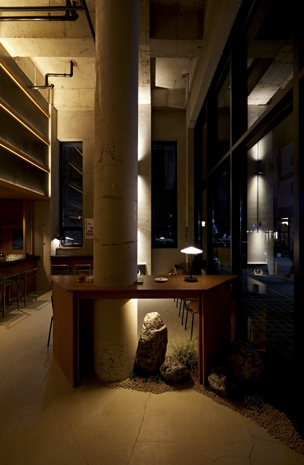 二十平米韩式餐厅，照明设计点亮空间-11