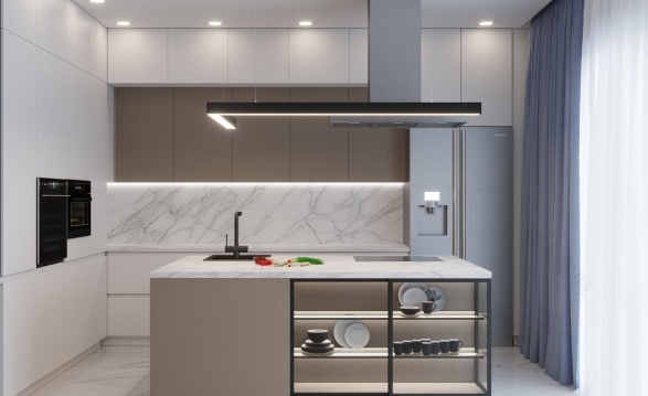 140平米现代风格住宅设计-31