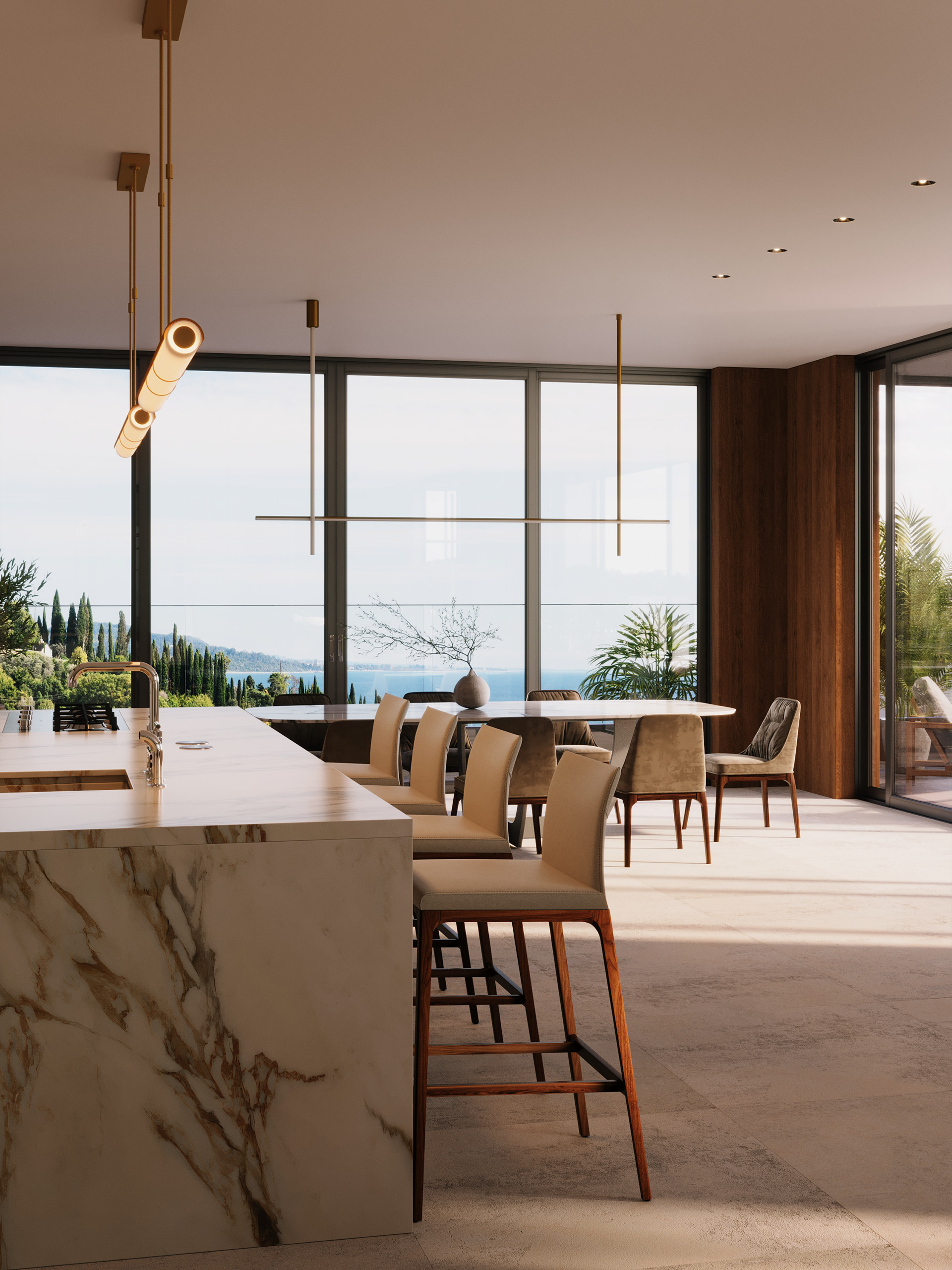 Mediterranean Villa | Concept & 3D Visualization-11