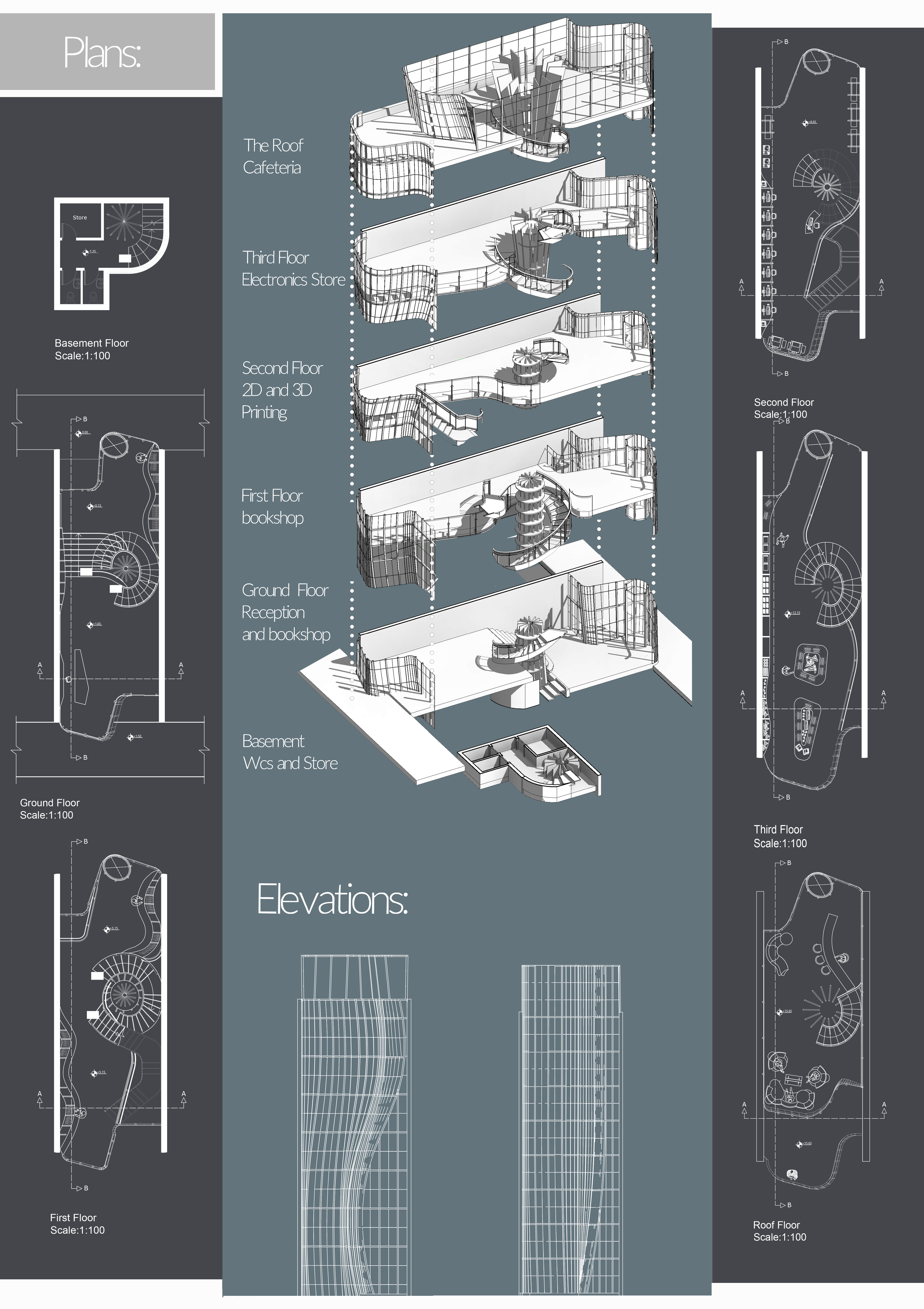 Bookshop Design-1