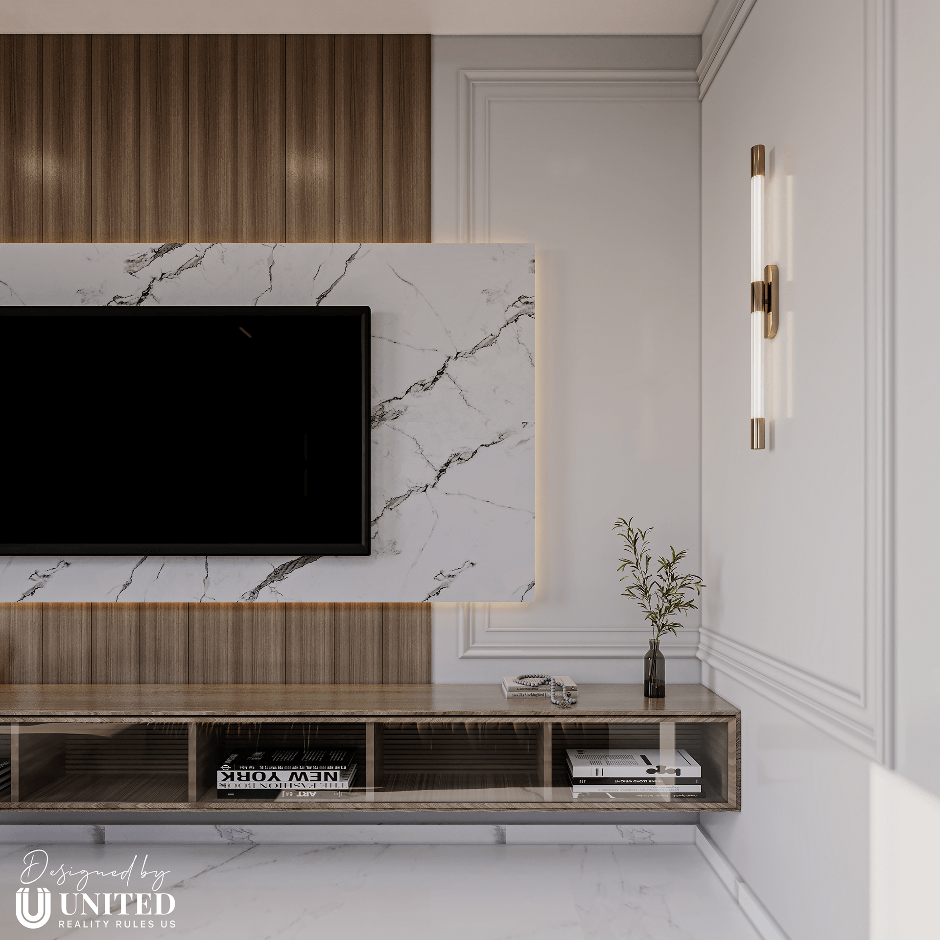 Neoclassic Apartment 室内设计丨埃及-16