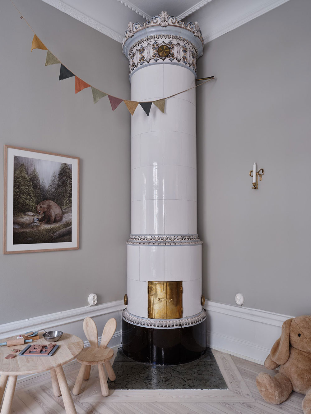 温馨斯堪的纳维亚公寓，冬季风情满满-12