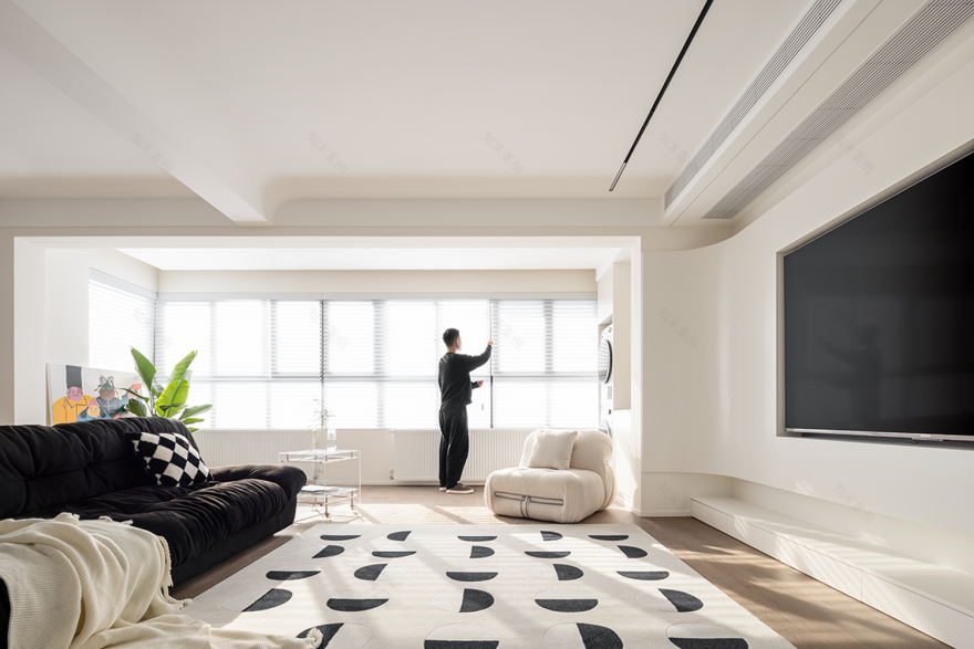 133㎡精装改造丨中国合肥丨深零设计-15