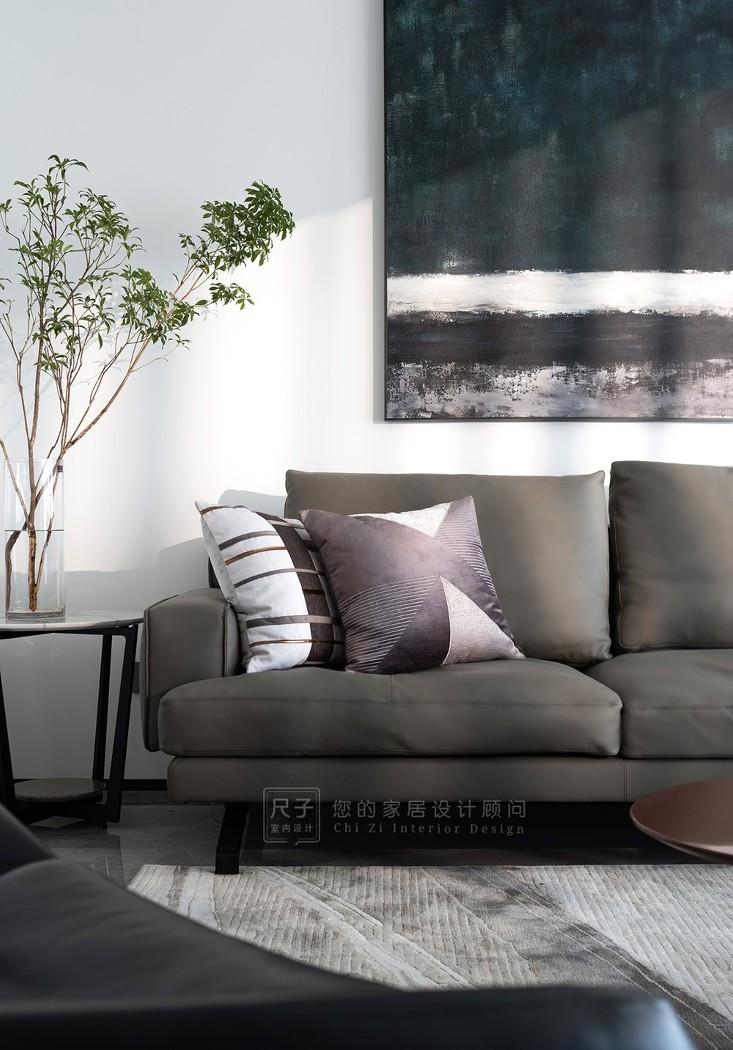 深圳掬月半山简约风格室内设计-10