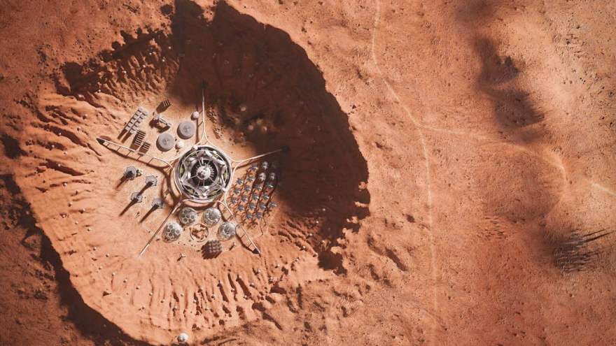 火星上第一个殖民地丨Anastasia Volyk 和 Vladyslav Lysenko-0