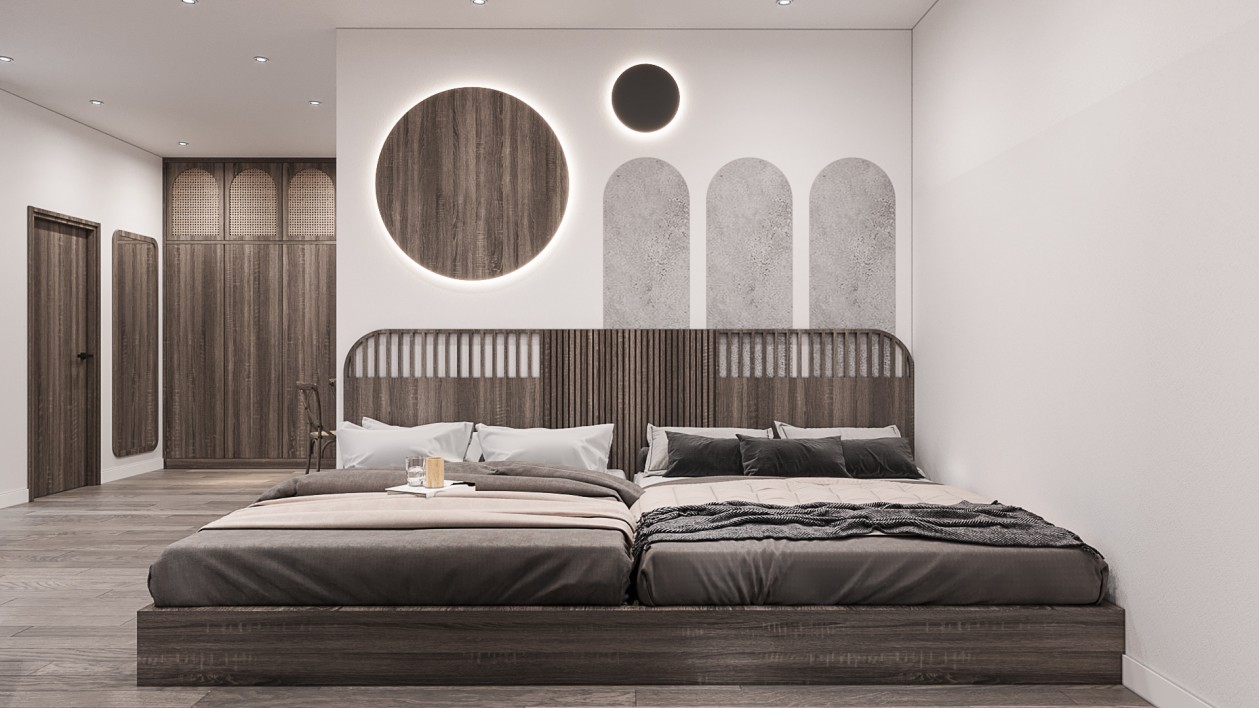 越南女设计师作品--两套不同调性的方案！-6