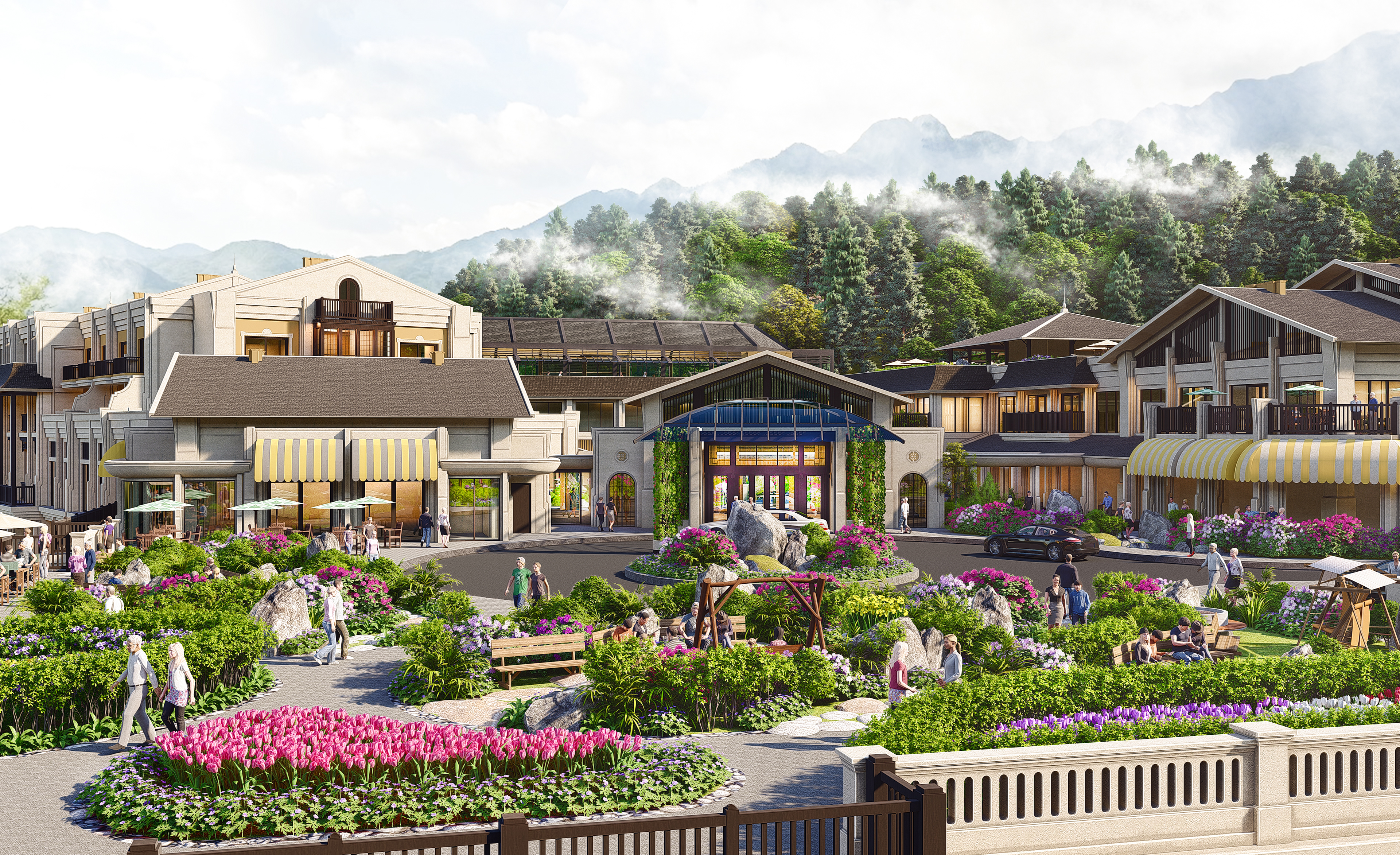 Hotel Landscape design-9