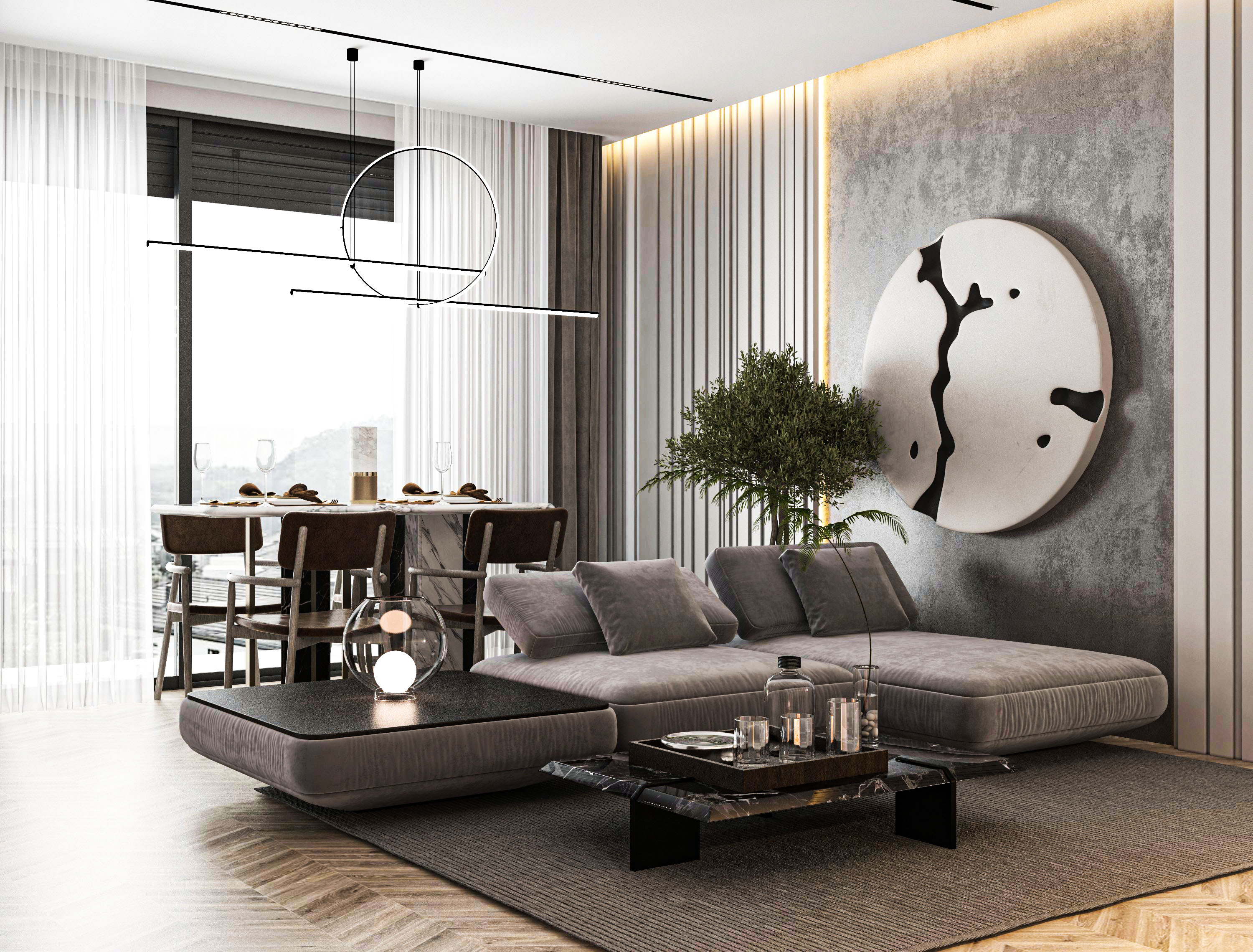 公寓设计 1+1丨土耳其安塔利亚丨Görkem Bozkurt-0