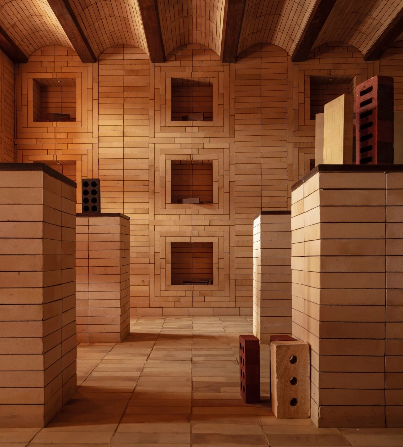 砖砌体丨印度新德里-37