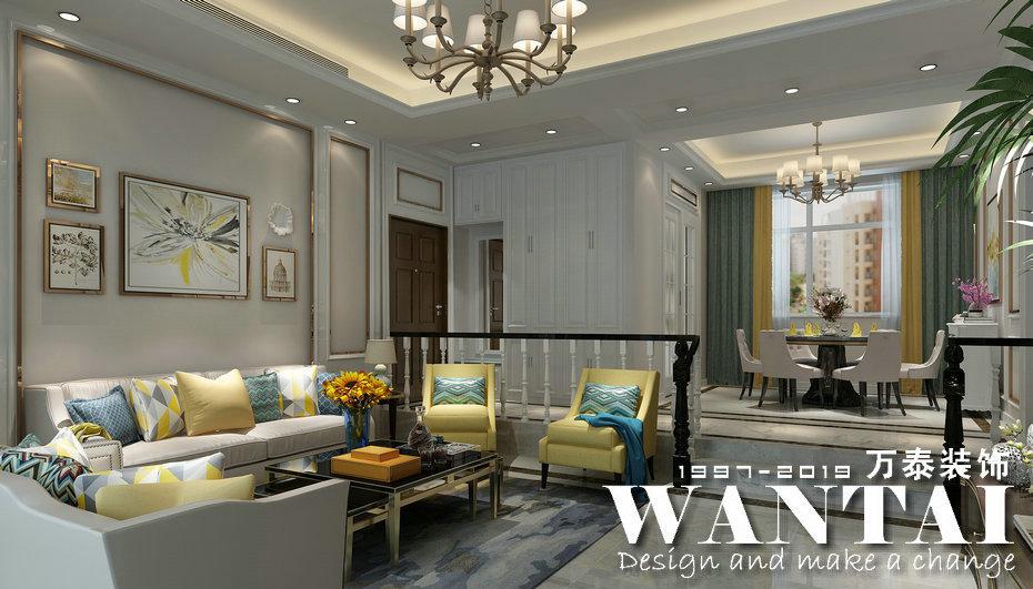 
泰安鲁商国际234㎡双拼别墅装修-张继龙 -1