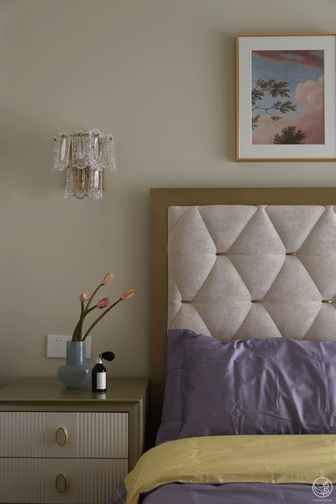 J 家美式轻奢淡颜系平层设计丨中国成都丨刘丽-53