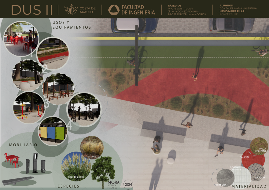 拉瓦列某地区可持续城市规划城市提案丨阿根廷门多萨-6