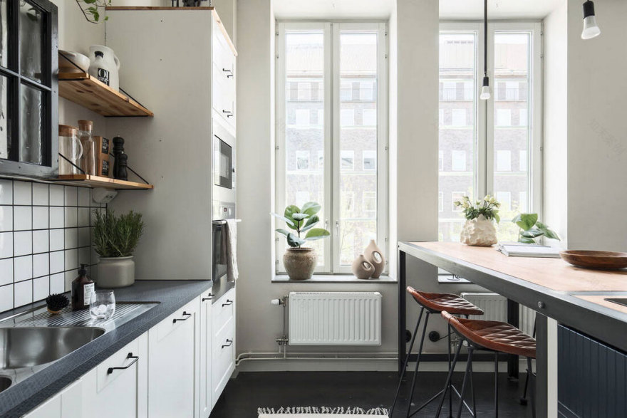 瑞典工业风公寓 | 旧钢琴工厂的现代演绎-10