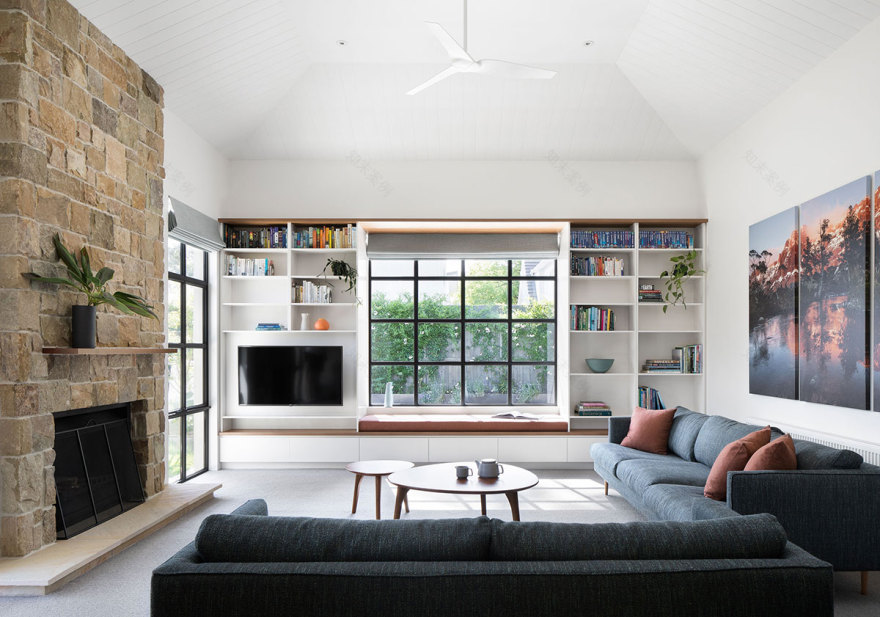 墨尔本新建住宅融入欧洲古堡风情-1