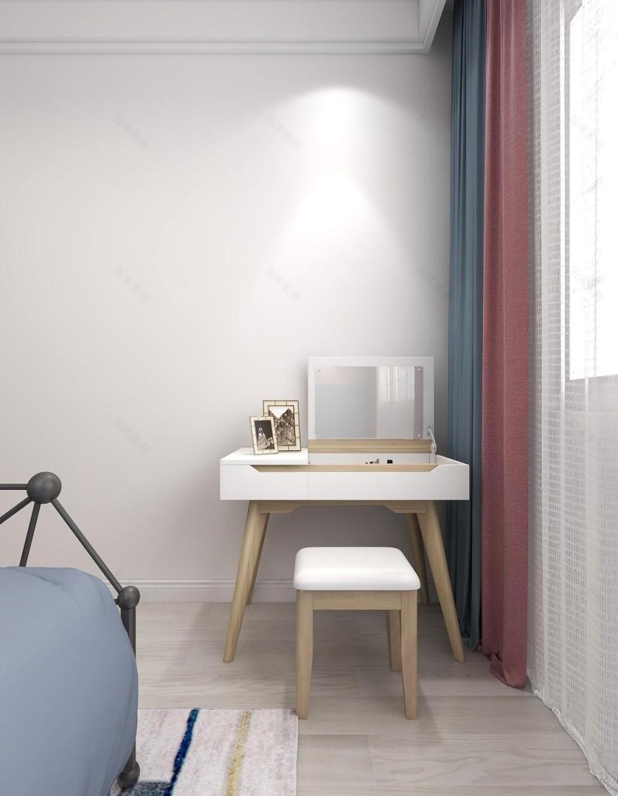 少女心玄关设计,色彩搭配展现空间活力-19