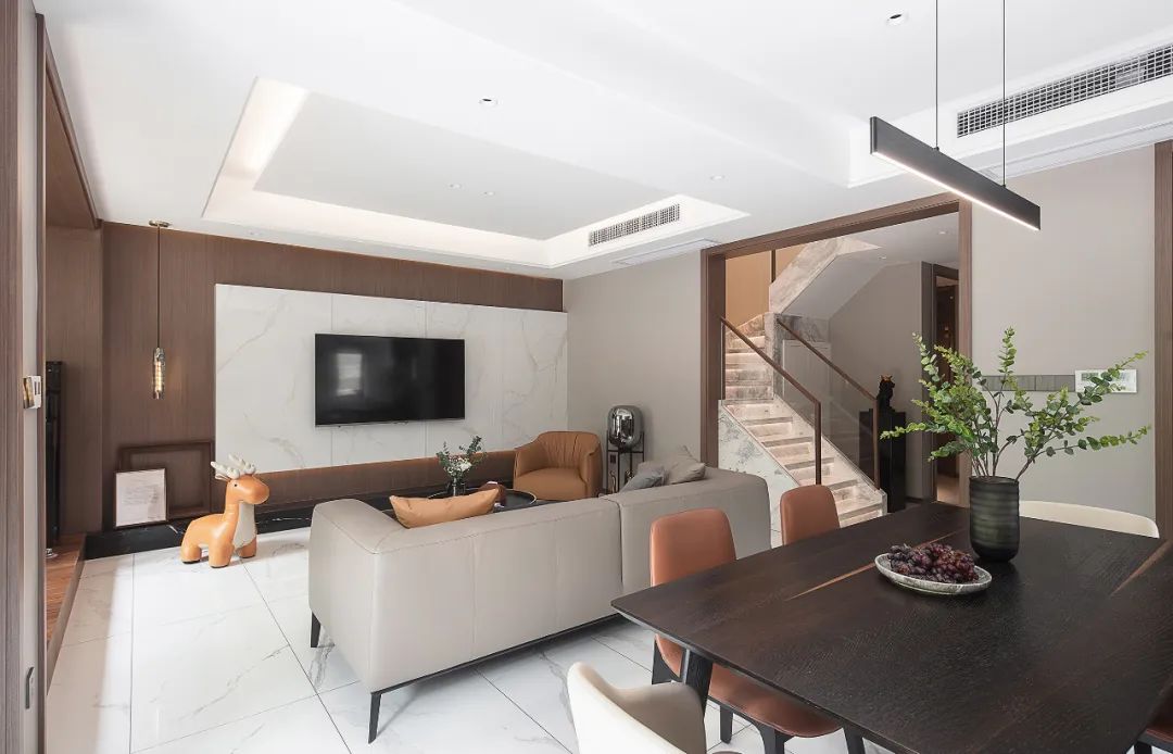 四居室小洋房 | 现代中性色调的温馨空间-28