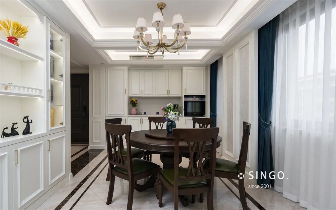 现代美式叠墅设计丨星杰设计师-33