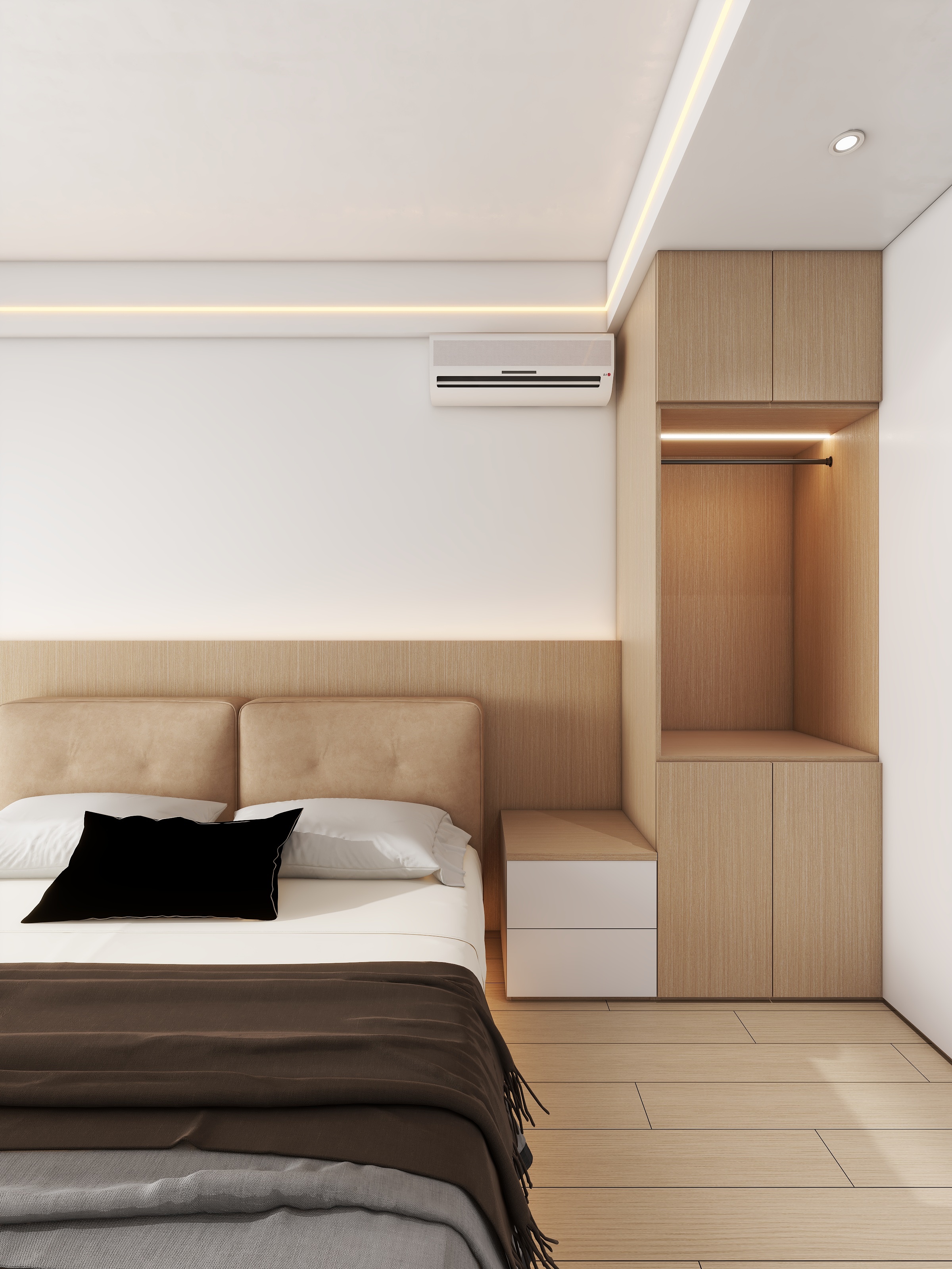 四川岳池雍合湾（123平方现代原木两居室）-33