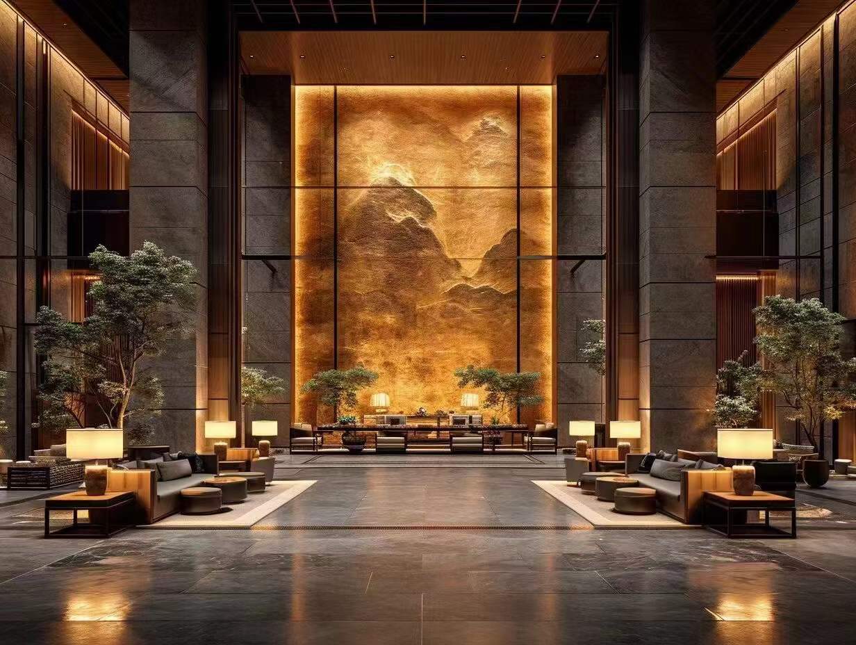 沉淀东方意韵的美 新中式酒店会所-2