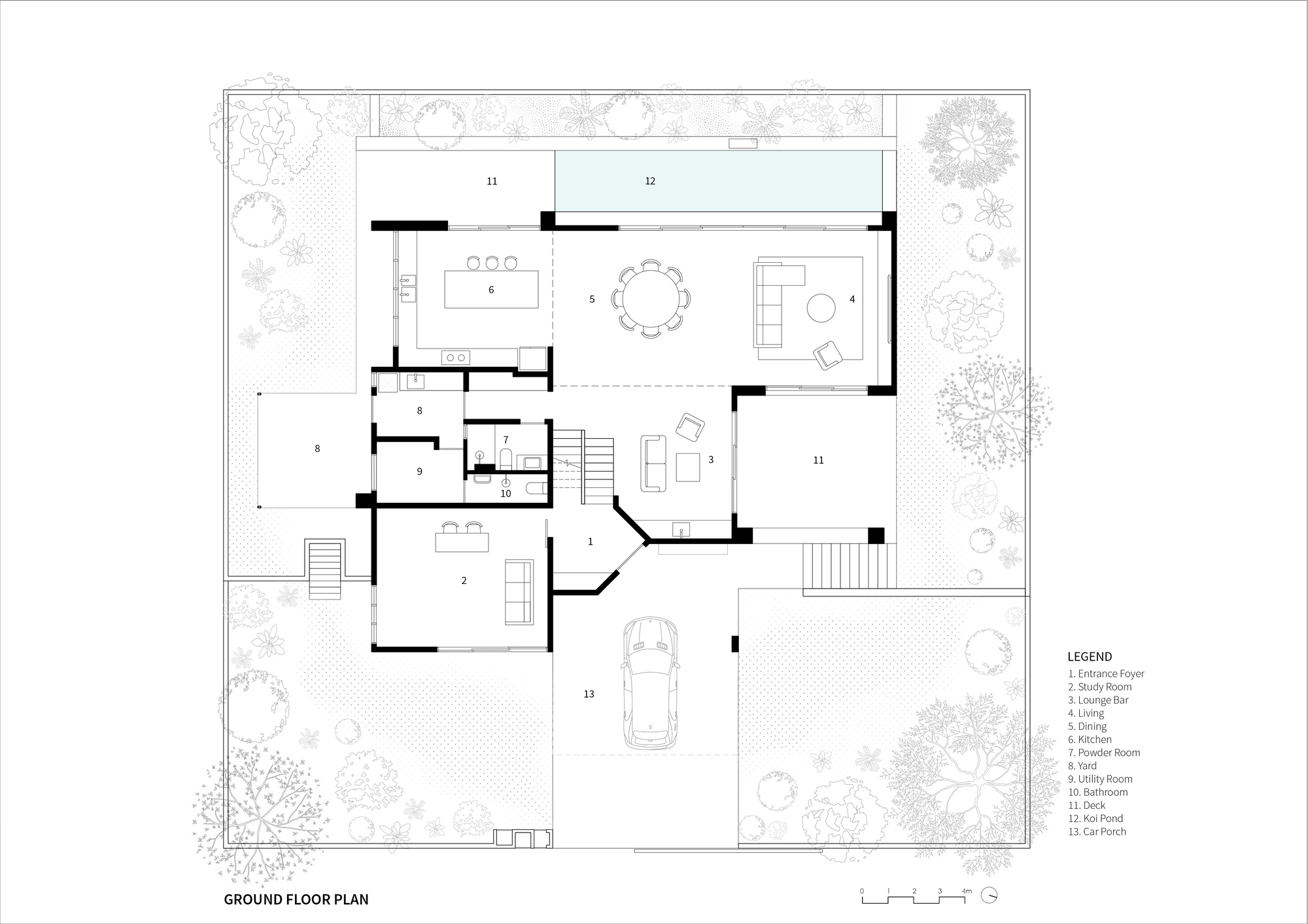 独栋别墅丨马来西亚吉隆坡丨Fabian Tan Architect-13